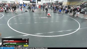 70 lbs Quarterfinal - Wesley Janick, IL vs Garrett Williams, MN