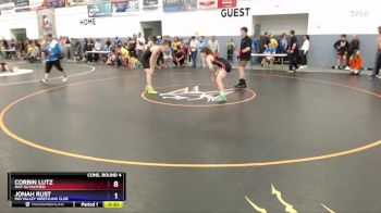 144 lbs Cons. Round 4 - Jonah Rust, Mid Valley Wrestling Club vs Corbin Lutz, Mat-Su Matmen