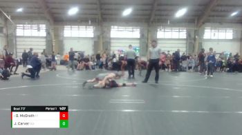 80 lbs Round 4 - Dawson McGrath, Team Tugman vs Jeremy Carver, Olympia