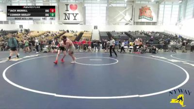 160 lbs Cons. Round 4 - Conner Seeley, Salamanca Wrestling Club vs Jack Merrill, Salamanca Wrestling Club