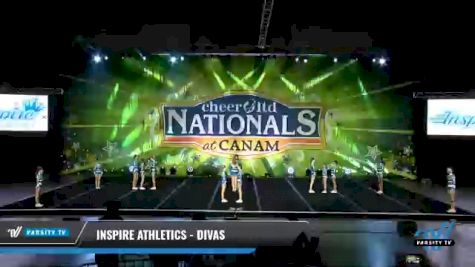 Inspire Athletics - Divas [2021 L1 Youth - Small Day 2] 2021 Cheer Ltd Nationals at CANAM