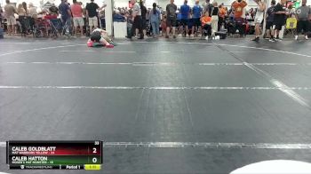 110 lbs Round 1 (6 Team) - Caleb Hatton, Moser`s Mat Monster vs Caleb Goldblatt, Mat Warriors Yellow