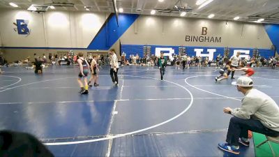 92 lbs Cons. Round 2 - Ryder Rhoades, Uintah Wrestling vs Cooper Hurl, Charger Wrestling Club