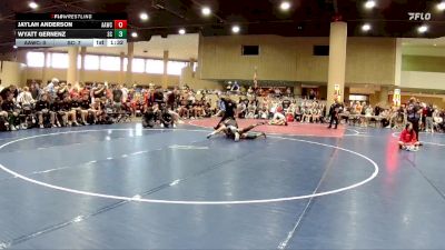120 lbs Round 1 (6 Team) - Wyatt Gernenz, Skull & Crossbones vs Jaylah Anderson, All American WC