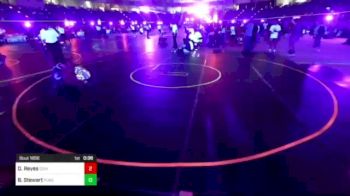 109 lbs Consi Of 8 #1 - Damien Reyes, Community vs Braxton Stewart, Purebred Elite