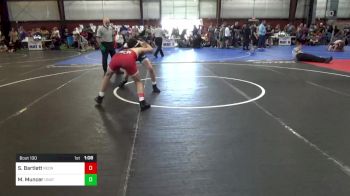 130 lbs Round Of 16 - Sam Bartlett, RedNose vs Michael Muncer, Unattached