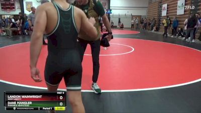 138 lbs Round 4 - Landon Wainwright, West Liberty vs Dane Mangler, Dubuque Hempstead