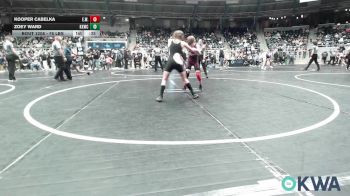 76 lbs Round Of 32 - Kooper Cabelka, Elgin Wrestling vs Zoey Ward, Keystone Kids Wrestling Club