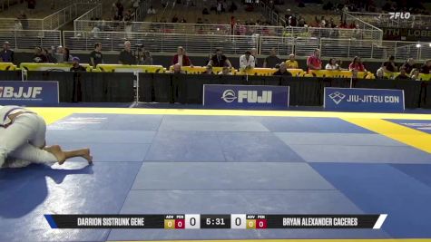 Bryan Alexander Caceres vs Darrion Sistrunk Gene 2025 Pan Jiu Jitsu IBJJF Championship