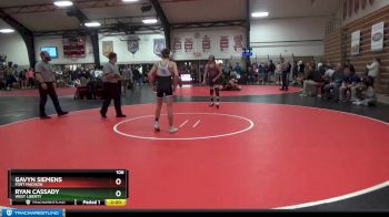 106 lbs Semifinal - Gavyn Siemens, Fort Madison vs Ryan Cassady, West Liberty