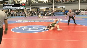 4 - 106 lbs 5th Place Match - Harold Dahl, Jamestown vs Sayge Herndon, Salem (Salem)