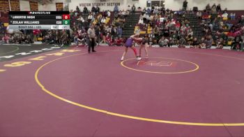 105 lbs 3rd Place Match - Zolah Williams, Kearney HS vs Libertie Nigh, Urbana High School