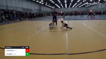 46 lbs Prelims - Landon Martinez, Team Tulsa Wrestling Club vs Jacob Graber, Summit Wrestling Academy