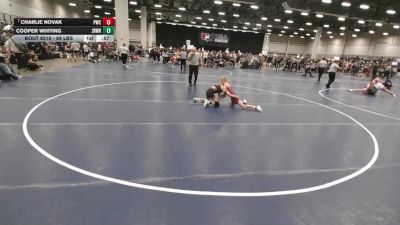 86 lbs Cons. Rd Of 16 - Cooper Whiting, JRW Wrestling vs Charlie Novak, Pinnacle Wrestling Club
