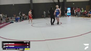 175 lbs Cons. Semi - Caden Brooks, WA vs Blaise Turner, ID