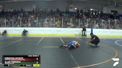 85 lbs Quarterfinal - Landon Goodman, Wrestling University vs Jeremy Wines, Tecumseh WC