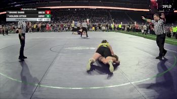 D2-215 lbs Semifinal - Holden Otter, Airport HS (Carleton) vs Shane Dams, Hamilton HS