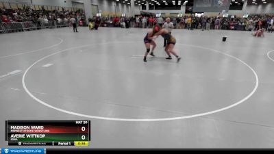 170 lbs Cons. Round 3 - Averie Wittkop, Iowa vs Madison Ward, Midwest Xtreme Wrestling