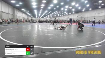 65 lbs Rr Rnd 2 - Hayden Beckwith, Oklahoma Boys 9U vs Jett Brenner, LWA 9U