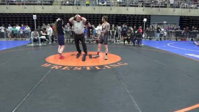 125 lbs Round Of 16 - Sam Hoover, York, PA vs Freya Lauritsen, Saylorsburg, PA