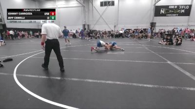 144 lbs Round 4 (6 Team) - Jeff Cemelli, Lost Boys vs Johnny Carrozza, GPS White