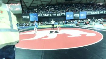 Girls 3A 110 lbs Champ. Round 1 - Zero Jarvis, Mountlake Terrace (Girls) vs Yarely Cervantes, Federal Way (Girls)