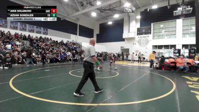 132 lbs Champ. Round 1 - Azuan Gonzales, Eisenhower vs Jake Solancho, Santiago (Corona)