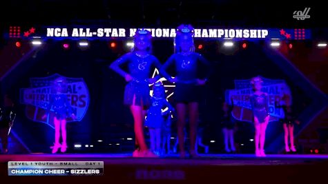 Champion Cheer - Sizzlers [2026 L1 Youth - Small Day 1] 2026 NCA All-Star National Championship