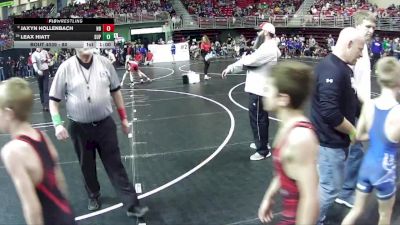 80 lbs Champ. Round 1 - Jaxyn Hollenbach, Nebraska Boyz vs Leax Hiatt, Superior
