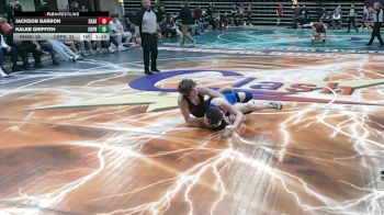 160 lbs Finals (8 Team) - Kaleb Griffith, Creighton Prep, NE vs Jackson Barron, Shakopee, MN