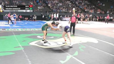 Cons. Semi - Keleigh Gonzalez, Central City vs Kloe Knutson, Louisville
