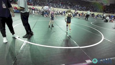 61 lbs Consi Of 8 #2 - Jake Potts, Heat vs Paisleigh Carpenter, Midwest City Bombers