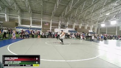 165 lbs Cons. Round 1 - Weston Ungaro, Green River Grapplers vs John Tausiga, Montrose Elite