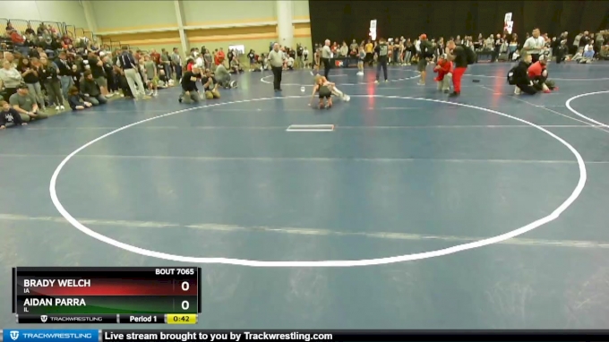 82 Lbs Champ. Round 1 - Aidan Parra, Il Vs Brady Welch, Ia