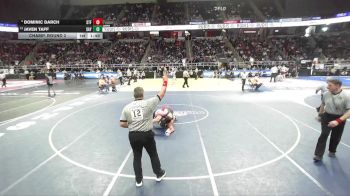 I-215 lbs Champ. Round 2 - Javen Taff, Sayville vs Dominic Darch, St. Francis