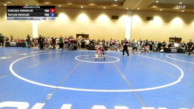 100 lbs Champ. Round 1 - Chelsea Dressler, Pennsylvania vs Taylor Keckler, Pennsylvania