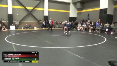 170 lbs Round 2 (16 Team) - Daynia Werner, BVWC Gold vs Ella May Shevlin, Lady Luck Wrestling