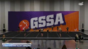 CheerForce Simi Valley - Mizz Hiss [2025 L1 Youth Day 1] 2025 GSSA Ontario Challenge