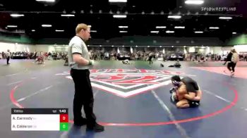 106 lbs Consi Of 32 #1 - Aidan Carmody, NJ vs Allen Calderon, GA