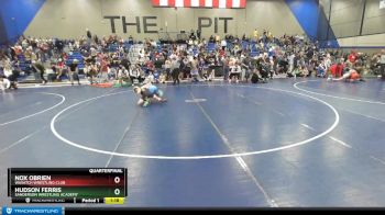 82 lbs Quarterfinal - Hudson Ferris, Sanderson Wrestling Academy vs Nox Obrien, Wasatch Wrestling Club