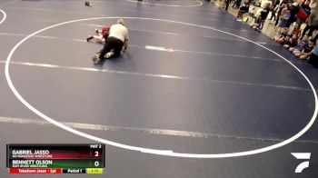 59 lbs Semifinal - Bennett Olson, Rum River Wrestling vs Gabriel Jasso, No Nonsense Wrestling