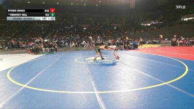6A Boys 106 lbs Champ. Round 2 - Ryder Jones, Sprague Boys vs Timothy Hill, West Linn Boys