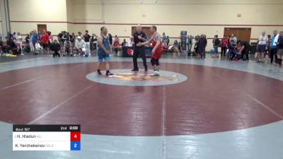 78 kg Quarters - Harry Hladun, All Navy Wrestling vs Kairat Yerzhekenov, Colorado