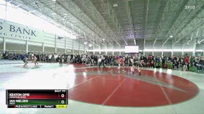 150 lbs Cons. Round 3 - Ian Nielsen, West vs Keaton Opie, Mountain Ridge