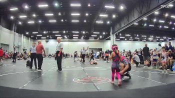 45 lbs Quarterfinal - Maria Brown, Backyard Brawlers vs Elias Kerness, Chagolla Trained Wrestling