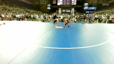 165 lbs Rnd Of 128 - Richard Halvorson, CA vs Jacob Ebaugh, DE