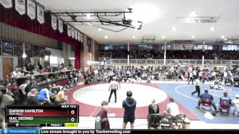 152 lbs Cons. Round 7 - Damion Hamilton, Post Falls vs Isac Deonigi, Tahoma