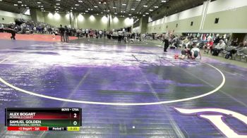 175A Cons. Round 3 - Alex Bogart, McDonald County vs Samuel Golden, Francis Howell Central