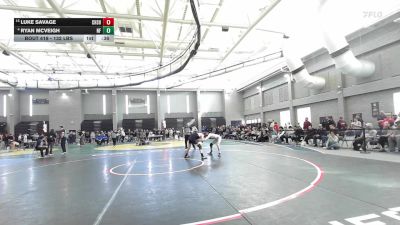 132 lbs Consi Of 8 #2 - Luke Savage, Cheshire vs Ryan Mcveigh, New Fairfield