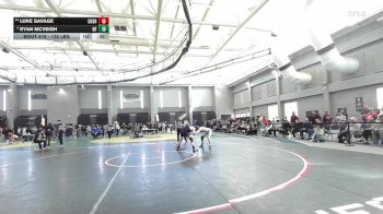 132 lbs Consi Of 8 #2 - Luke Savage, Cheshire vs Ryan Mcveigh, New Fairfield